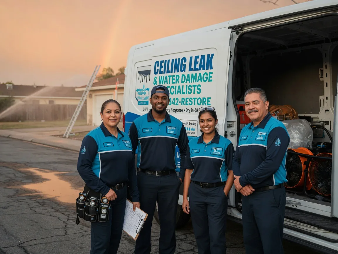 Ceiling Leak Cleanup company in Arnoldsville, GA