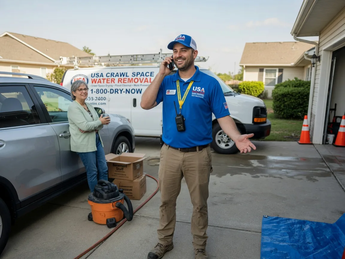 Crawl Space Water Removal Arnoldsville, GA FAQs